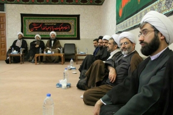 برپایی مراسم عزاداری امام سجاد علیه السلام در دفتر آیت الله هادوی تهرانی